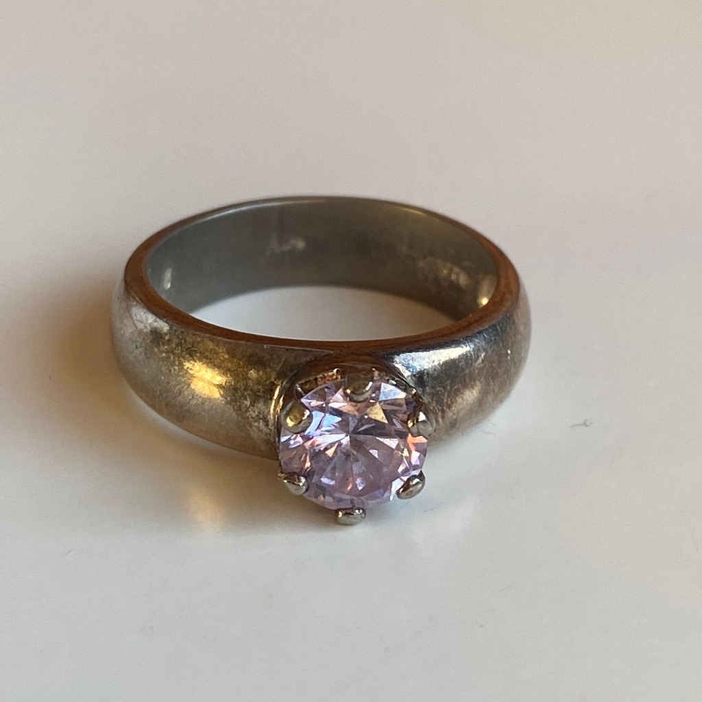 Sterling Silver 925 Cz Ring